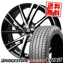 205/65R15 94Q BRIDGESTONE ブリヂストン BLIZZAK VRX3 ブリザック VRX3 Laffite LW06 ラフィット LW06 スタッドレスタイヤホイール4本セット