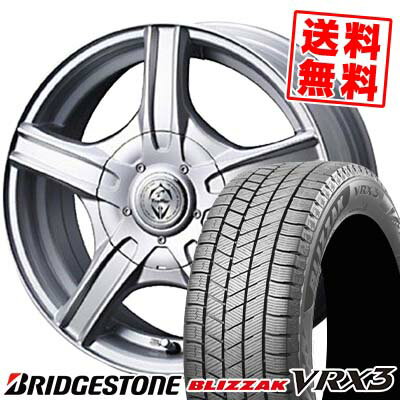 205/65R15 94Q BRIDGESTONE ブリヂストン BLIZZAK VRX3 ブリザック VRX3 Treffer MH トレファーMH スタッドレスタイヤホイール4本セット