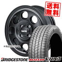 215/60R16 95Q ブリヂストン BLIZZAK VRX3 Garcia Palm8 スタッドレスタイヤホイール4本セット 【取付対象】