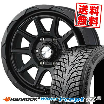 195/60R16 93H XL ハンコック Winter i*cept IZ3 W636 WEDS MUD VANCE06 スタッドレスタイヤホイール4本セット 【取付対象】