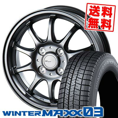 155/65R14 75Q ダンロップ WINTER MAXX 03 WM03 BW-Sport ZT10 スタッドレスタイヤホイール4本セット 【取付対象】