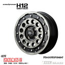 ナイトロパワー H12 ショットガン 15インチ 5.0J P.C.D:100 4穴 インセット:45 ブラッククリア/マシニング ホイール単品 軽カー ハスラー 等に メーカー直送品(代引き・営業所止めは対応しておりません)