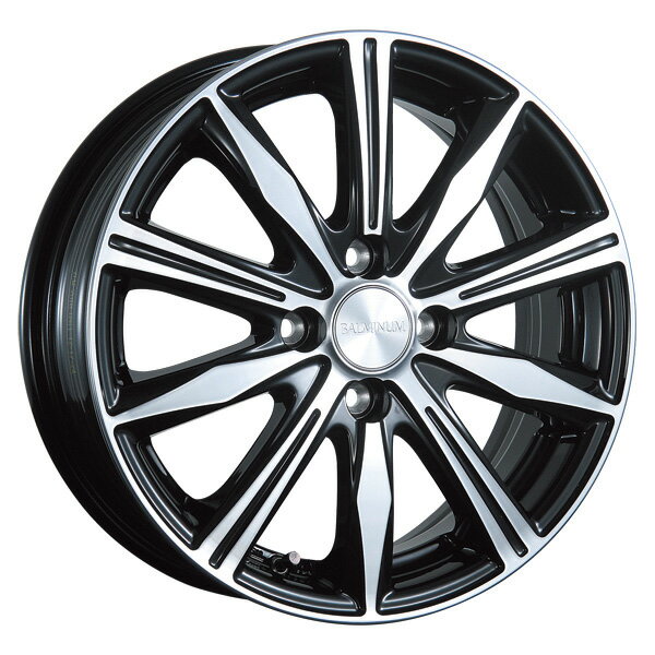 【アルミホイール単品4本価格】【14インチ】【BRIDGESTONE BALMINUM K10】【ブリヂストン バルミナK10】 CODE:31114633【14X4.5J 4穴 PCD：100】【軽自動車用】N-BOX,ムーブ ワゴンR EKクロスなど！表示は4本価格です