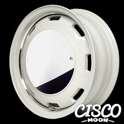 【アルミホイール単品4本セット】【16インチ】【GARCIA CISCO MOON】【ガルシア シスコムーン】【16X6.0　5穴　PCD：139.7】【ホワイト】【 ジムニー、ジムニーシエラ】表示は4本価格です