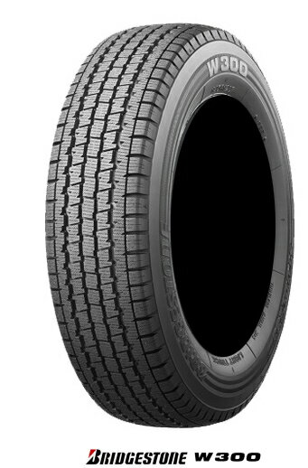 【145/80R12 80/78N】（145R12 6PR互換）【タイヤ単品1本価格】BRIDGESTONE W300ブリヂストン ダブリュ300▼表示価格は1本価格です