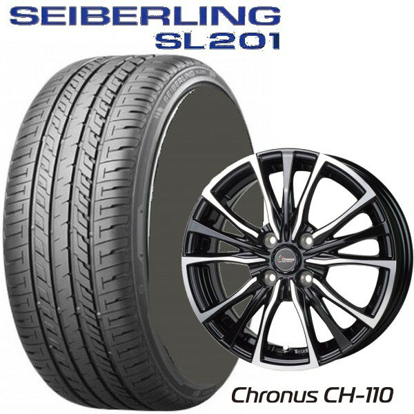 ワゴンR【軽自動車全般】165/55R14 SEIBERLING SL201/セイバーリング SL201 14x4.5J Chronus CH-110 /クロノス CH-110