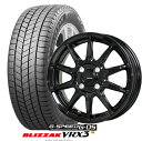 【165/65R15】【15インチ】【BRIDGESTONE BLIZZAK VRX3】【ブリヂストン　ブリザック　VRX3】【HOT STUFF G-SPEED G-05】【15X4.5J　4穴　PCD：100】【ダイハツタフト】