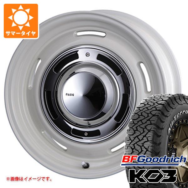 【タイヤ交換対象】エクリプスクロス GK系用 サマータイヤ BFグッドリッチ オールテレーンT/A KO3 LT225/65R17 107/103S ブラックレター クリムソン ディーンクロスカントリー 7.0-17 タイヤホイール4本セット