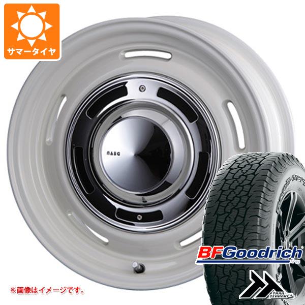 【タイヤ交換対象】エクリプスクロス GK系用 サマータイヤ BFグッドリッチ トレールテレーンT/A 235/65R17 108T XL アウトラインホワイトレター クリムソン ディーンクロスカントリー 7.0-17 タイヤホイール4本セット