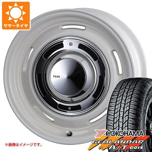 【タイヤ交換対象】サマータイヤ 235/85R16 120/116R ヨコハマ ジオランダー A/T G015 アウトラインホワイトレター クリムソン ディーンクロスカントリー 6.5-16 タイヤホイール4本セット