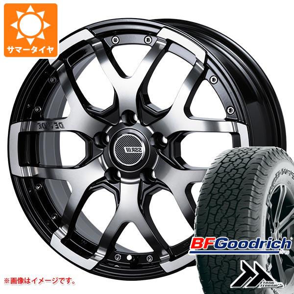 【タイヤ交換対象】CX-5 KE/KF系用 サマータイヤ BFグッドリッチ トレールテレーンT/A 235/65R17 108T XL アウトラインホワイトレター SSR ディバイド ZS 7.0-17 タイヤホイール4本セット