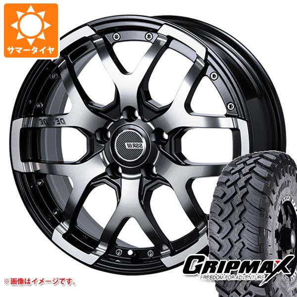 【タイヤ交換対象】ミツビシ エクリプスクロス GK系用 サマータイヤ グリップマックス マッドレイジ M/T LT235/70R16 106Q ホワイトレター SSR ディバイド ZS 7.0-16 タイヤホイール4本セット