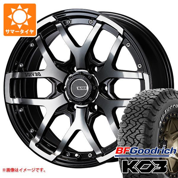 Rakuten - 【タイヤ交換対象】サマータイヤ 265/65R18 117/114S BFグッドリッチ オールテレーンT/A KO3 ホワイトレター SSR ディバイド ZS 8.0-18 タイヤホイール4本セット