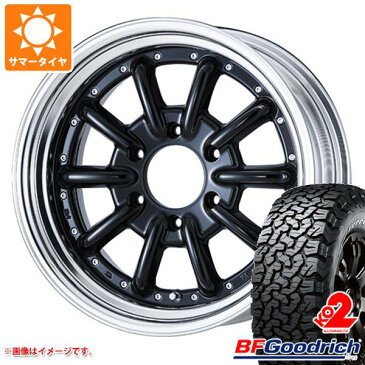 ハイエース 200系用 2022年製 サマータイヤ BFグッドリッチ オールテレーンT/A KO2 LT215/70R16 100/97R ホワイトレター エセックス ENCB 2P 6.5-16 タイヤホイール4本セット