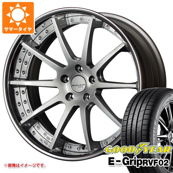 Rakuten - 【タイヤ交換対象】サマータイヤ 245/40R19 98W XL グッドイヤー エフィシエントグリップ RVF02 SSR エグゼキューター CV01 8.0-19 タイヤホイール4本セット