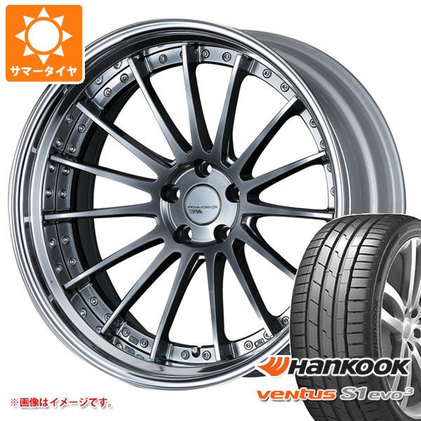 【タイヤ交換対象】サマータイヤ 245/35R20 (95Y) XL ハンコック ベンタス S1 エボ3 K127 SSR エグゼキューター CV04S 8.0-20 タイヤホイール4本セット
