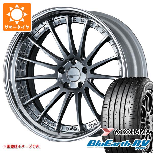【タイヤ交換対象】2026年製 サマータイヤ 245/40R20 99W XL ヨコハマ ブルーアースRV RV03 SSR エグゼキューター CV04S 8.0-20 タイヤホイール4本セット