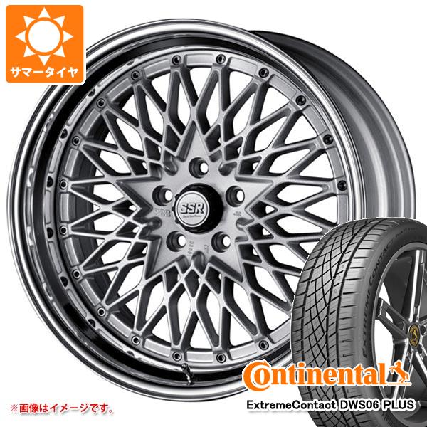 【タイヤ交換対象】サマータイヤ 215/45R18 93Y XL コンチネンタル エクストリームコンタクト DWS06 プラス SSR フォーミュラ メッシュ 7.5-18 タイヤホイール4本セット
