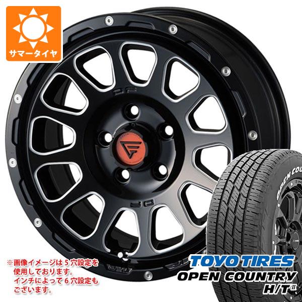 【タイヤ交換対象】ミツビシ エクリプスクロス GK系用 サマータイヤ トーヨー オープンカントリー H/T2 225/65R17 102H ホワイトレター デルタフォース オーバル 7.0-17 タイヤホイール4本セット