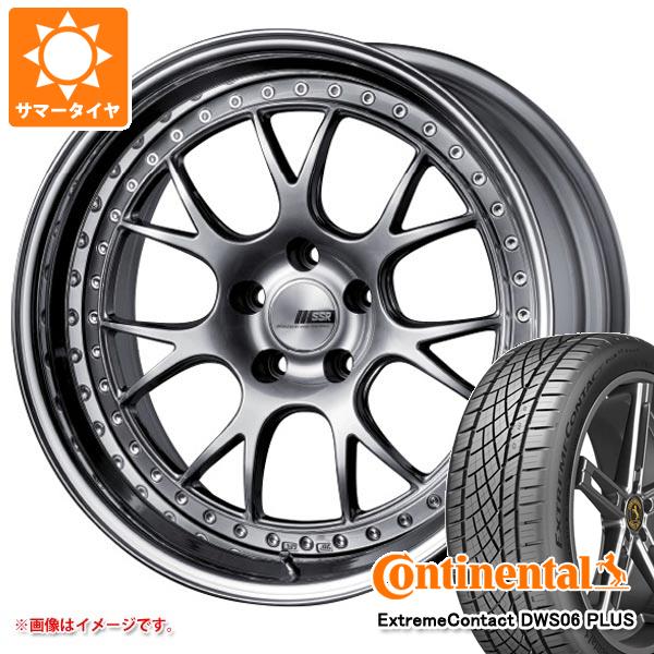 【タイヤ交換対象】2025年製 サマータイヤ 245/40R19 98Y XL コンチネンタル エクストリームコンタクト DWS06 プラス SSR プロフェッサー MS3 8.0-19 タイヤホイール4本セット