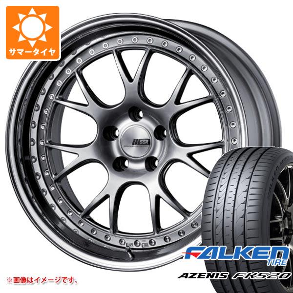 【タイヤ交換対象】サマータイヤ 245/40R20 99Y XL ファルケン アゼニス FK520L SSR プロフェッサー MS3 8.5-20 タイヤホイール4本セット