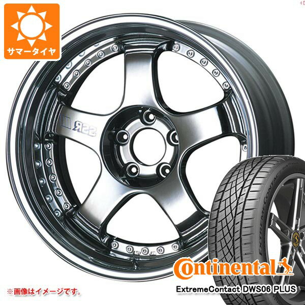 【タイヤ交換対象】2025年製 サマータイヤ 245/35R19 93Y XL コンチネンタル エクストリームコンタクト DWS06 プラス SSR プロフェッサー SP1 8.0-19 タイヤホイール4本セット