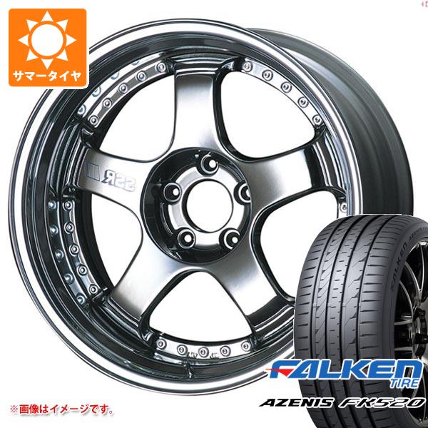 【タイヤ交換対象】サマータイヤ 225/35R20 90Y XL ファルケン アゼニス FK520L SSR プロフェッサー SP1 8.5-20 タイヤホイール4本セット