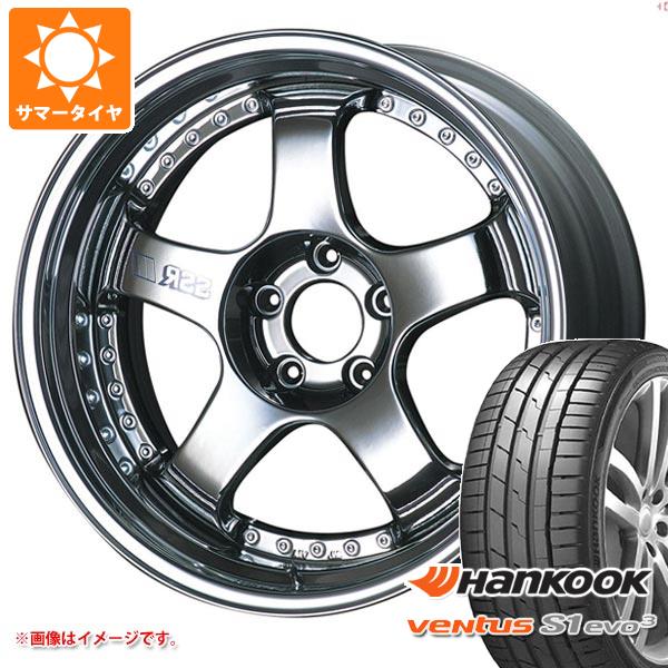【タイヤ交換対象】2025年製 サマータイヤ 225/40R19 (93Y) XL ハンコック ベンタス S1 エボ3 K127 SSR プロフェッサー SP1 8.0-19 タイヤホイール4本セット