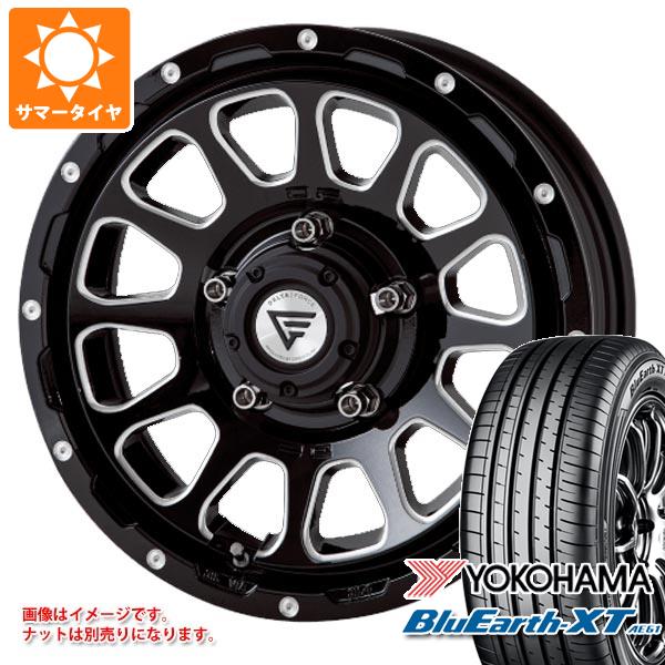 【タイヤ交換対象】5本セット ジムニーシエラ JB74W用 サマータイヤ ヨコハマ ブルーアースXT AE61 215/70R16 100H デルタフォース オーバル 6.0-16 タイヤホイール5本セット