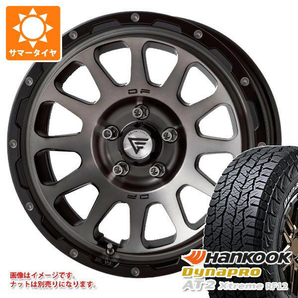 【タイヤ交換対象】ミツビシ アウトランダー GF/GG系用 サマータイヤ ハンコック ダイナプロAT2 エクストリーム RF12 235/70R16 109T XL ホワイトレター デルタフォース オーバル 7.0-16 タイヤホイール4本セット