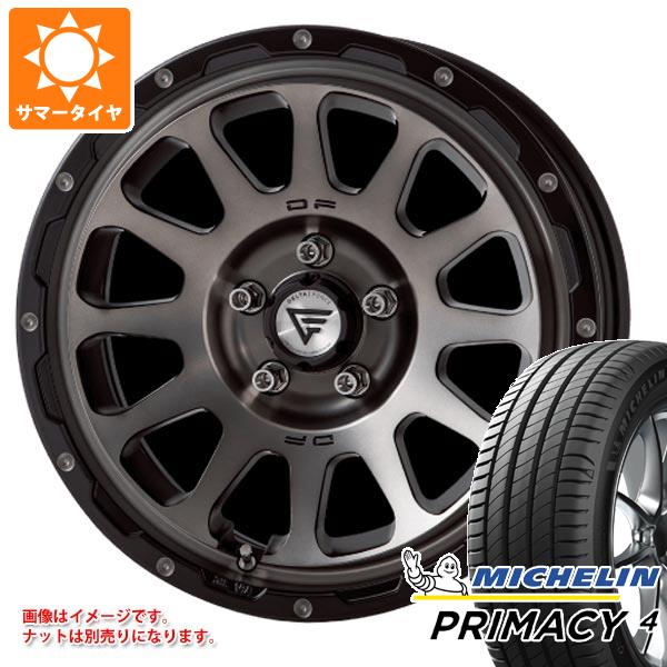 【タイヤ交換対象】エクリプスクロス GK系用 サマータイヤ ミシュラン プライマシー4 225/65R17 102H デルタフォース オーバル 7.0-17 タイヤホイール4本セット