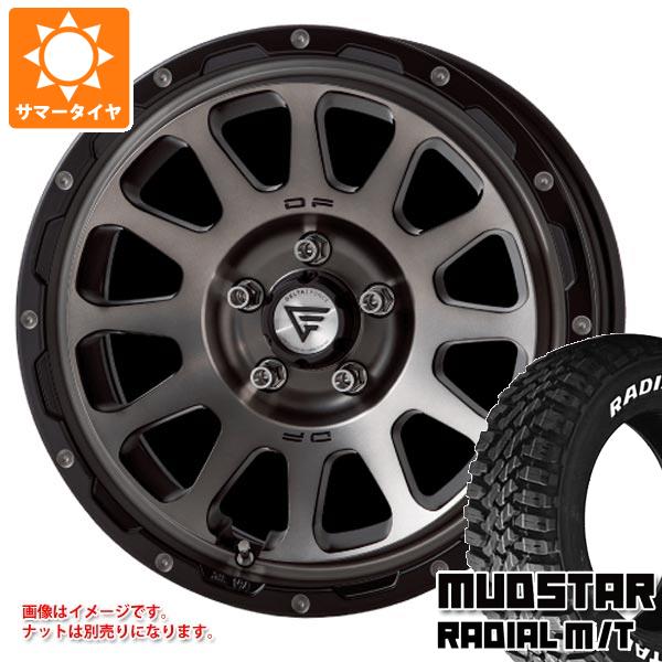 【タイヤ交換対象】エクリプスクロス GK系用 サマータイヤ マッドスター ラジアル M/T 225/65R17 102T ホワイトレター デルタフォース オーバル 7.0-17 タイヤホイール4本セット