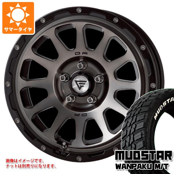 【タイヤ交換対象】エクリプスクロス GK系用 サマータイヤ マッドスター ワンパク M/T 235/70R16 106S ホワイトレター デルタフォース オーバル 7.0-16 タイヤホイール4本セット