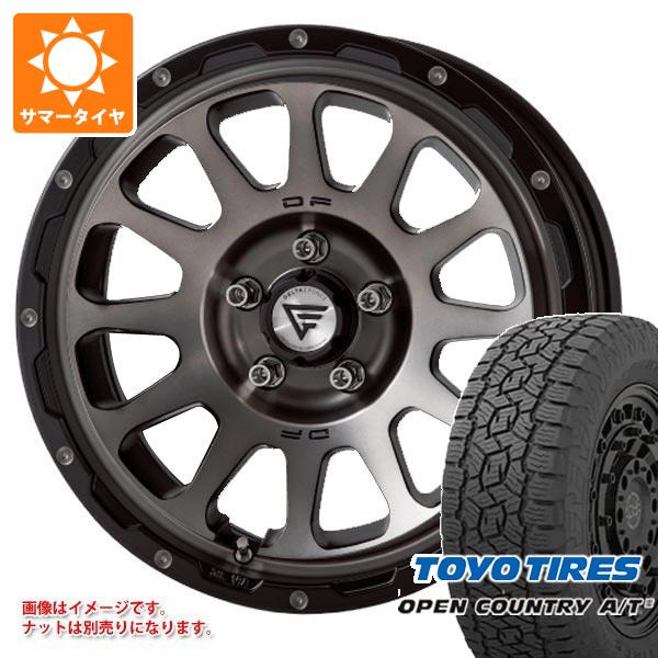 【タイヤ交換対象】エクリプスクロス GK系用 サマータイヤ トーヨー オープンカントリー A/T3 215/70R16 100T デルタフォース オーバル 7.0-16 タイヤホイール4本セット