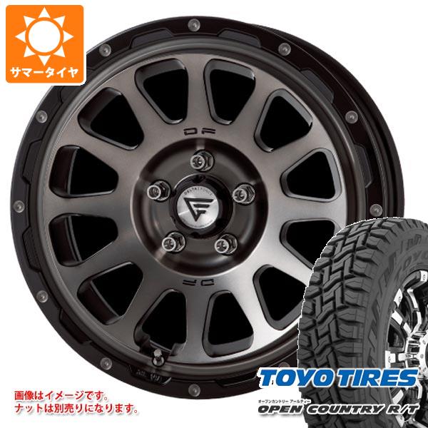 【タイヤ交換対象】エクリプスクロス GK系用 サマータイヤ トーヨー オープンカントリー R/T 225/65R17 102Q ブラックレター デルタフォース オーバル 7.0-17 タイヤホイール4本セット