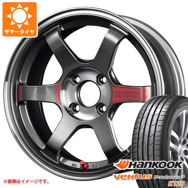 【タイヤ交換対象】サマータイヤ 165/40R16 70V XL ハンコック ベンタス プライム3 K125 レイズ ボルクレーシング TE37 ソニック SL 5.5-16 タイヤホイール4本セット