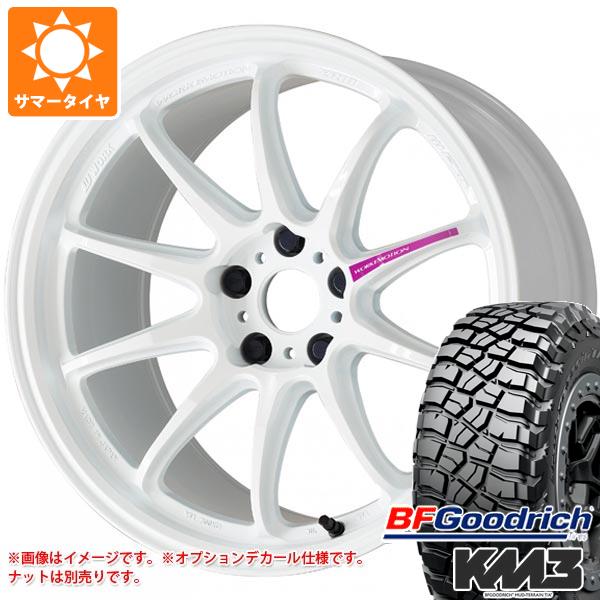サマータイヤ 245/65R17 111/108Q BFグッドリッチ マッドテレーンT/A KM3 ワーク エモーション ZR10 8.0-17 タイヤホイール4本セット