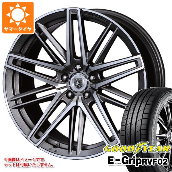 【タイヤ交換対象】サマータイヤ 225/55R19 103W XL グッドイヤー エフィシエントグリップ RVF02 クリムソン クラブリネア カッサーノ FF 8.0-19 タイヤホイール4本セット