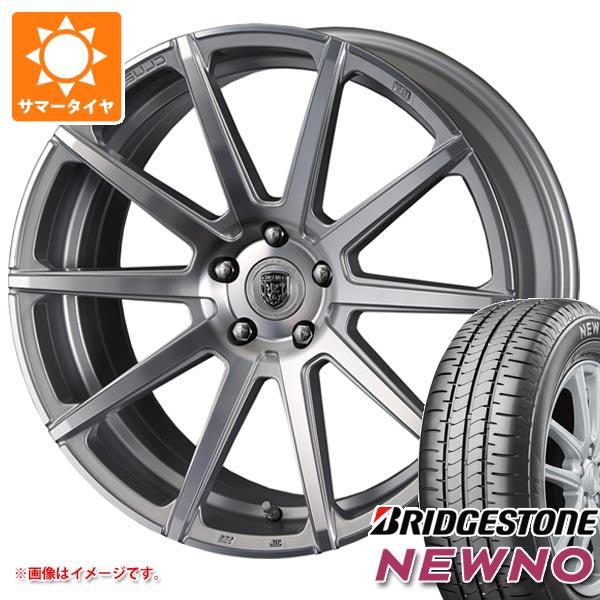 【タイヤ交換対象】サマータイヤ 235/50R18 97V ブリヂストン ニューノ クリムソン クラブリネア マルディーニ FF 8.0-18 タイヤホイール4本セット