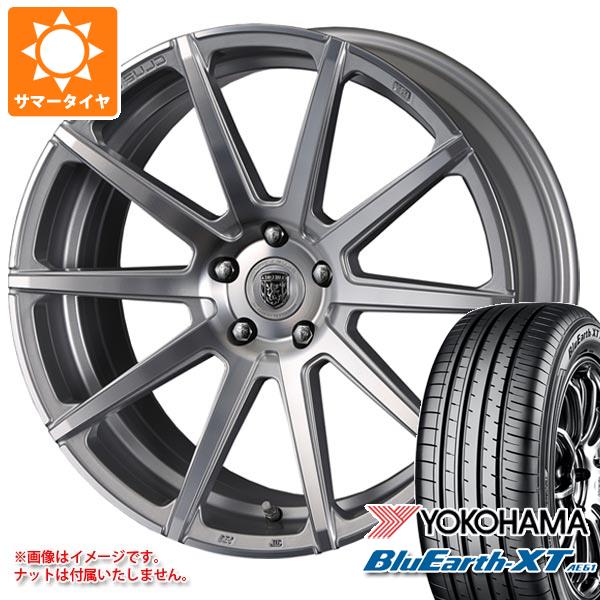 【タイヤ交換対象】サマータイヤ 215/55R18 99V XL ヨコハマ ブルーアースXT AE61 クリムソン クラブリネア マルディーニ FF 8.0-18 タイヤホイール4本セット