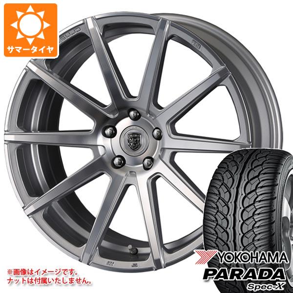 【タイヤ交換対象】サマータイヤ 235/55R20 102V ヨコハマ パラダ スペック-X PA02 クリムソン クラブリネア マルディーニ FF 8.5-20 タイヤホイール4本セット