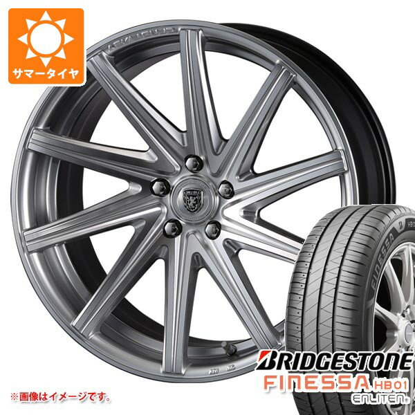 【タイヤ交換対象】サマータイヤ 245/45R19 102W XL ブリヂストン フィネッサ HB01 クリムソン クラブリネア ロッシ FF 8.0-19 タイヤホイール4本セット
