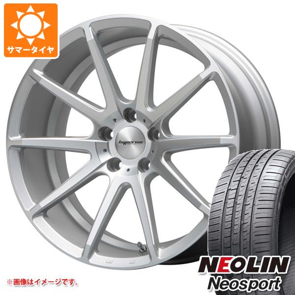 【タイヤ交換対象】サマータイヤ 245/35R19 93Y XL ネオリン ネオスポーツ MLJ ハイペリオン CVX 8.5-19 タイヤホイール4本セット