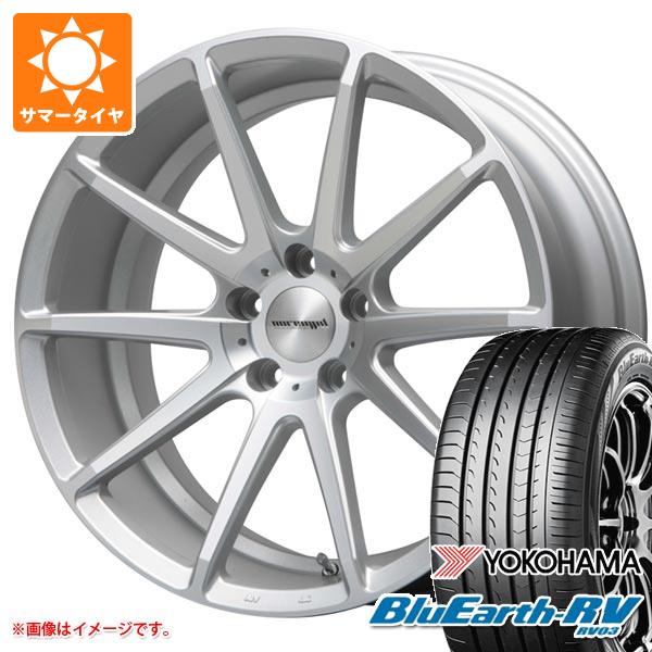 【タイヤ交換対象】サマータイヤ 245/35R20 95W XL ヨコハマ ブルーアースRV RV03 MLJ ハイペリオン CVX 8.5-20 タイヤホイール4本セット