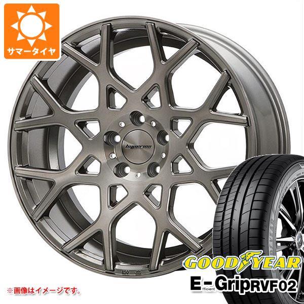 【タイヤ交換対象】サマータイヤ 225/40R19 93W XL グッドイヤー エフィシエントグリップ RVF02 MLJ ハイペリオン CVZ 8.5-19 タイヤホイール4本セット
