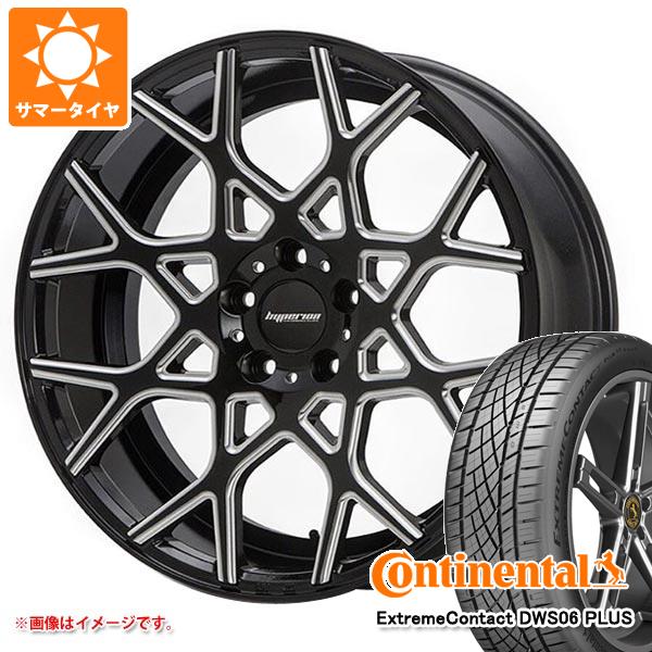 【タイヤ交換対象】2025年製 サマータイヤ 245/45R19 98Y コンチネンタル エクストリームコンタクト DWS06 プラス MLJ ハイペリオン CVZ 8.5-19 タイヤホイール4本セット