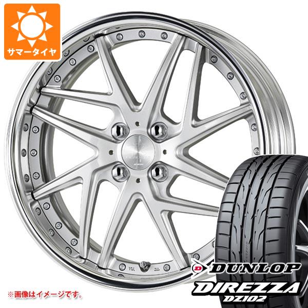 Rakuten - 【タイヤ交換対象】サマータイヤ 215/40R17 87W XL ダンロップ ディレッツァ DZ102 ワーク リザルタード メッシュ2 7.0-17 タイヤホイール4本セット
