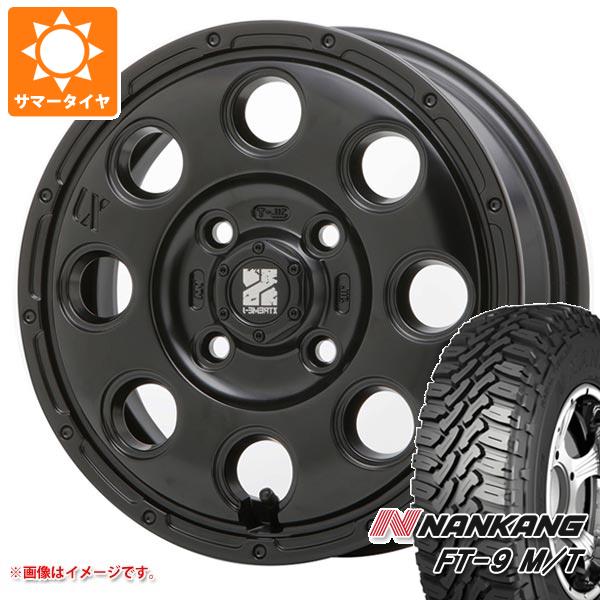 【タイヤ交換対象】キャリイ DA16T用 サマータイヤ ナンカン FT-9 M/T 165/60R15 77S ブラックレター MLJ エクストリームJ KK03 4.5-15 タイヤホイール4本セット