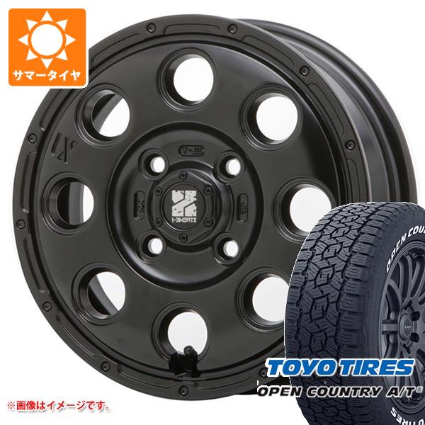 【タイヤ交換対象】エブリイワゴン DA17W用 2025年製 サマータイヤ トーヨー オープンカントリー A/T3 165/80R14 97/95N LT ホワイトレター MLJ エクストリームJ KK03 4.5-14 タイヤホイール4本セット