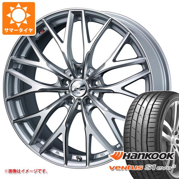 【タイヤ交換対象】サマータイヤ 245/40R19 (98Y) XL ハンコック ベンタス S1 エボ3 K127 レオニス MX 8.0-19 タイヤホイール4本セット